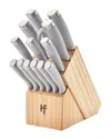 Hampton Forge Epicure 15pc Block Set In Gray