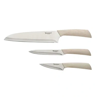 Hampton Forge Harvest 3pc Cutlery W Guards In Champage