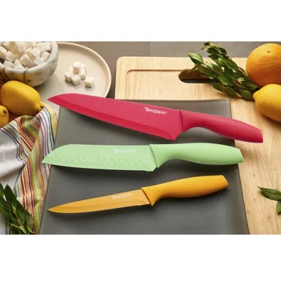 Hampton Forge Jewel Tones 13pc Cutlery Set In Multicolor