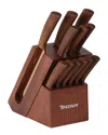 Hampton Forge Raintree Copper 13pc Block Set