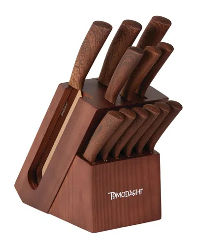 Hampton Forge Raintree Copper 13pc Block Set In Brown