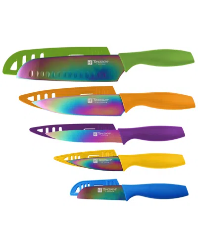 Hampton Forge Tomodachi Titanium 10pc Cutlery Set