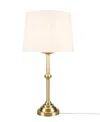 Hampton Hill 28" Aelorian Iron Table Lamp In Antique Brass