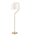 Hampton Hill Aster Angular Floor Lamp In Gold