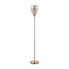 Hampton Hill Bellow Uplight Floor Lamp In Yellow