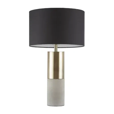 Hampton Hill Fulton Metal Table Lamp In Black