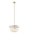 Hampton Hill Melrose 2 Light Beaded Chandelier