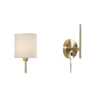 Hampton Hill Metal Wall Sconce With Cylinder Shade, Set Of 2