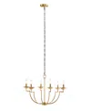 Hampton Hill Savor Candelabra Styled Chandelier In Gold
