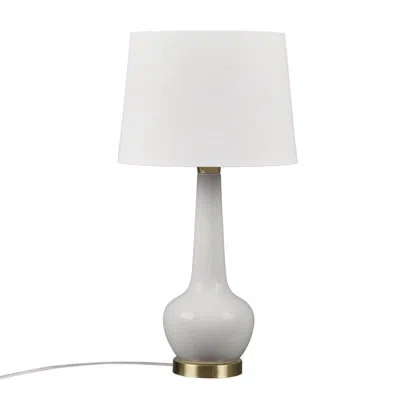 Hampton Hill Zazie Ceramic Genie Table Lamp In Gray