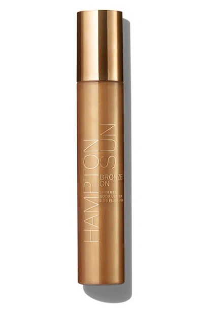 Hampton Sun Bronze-on Shimmer Body Luster In Transparent