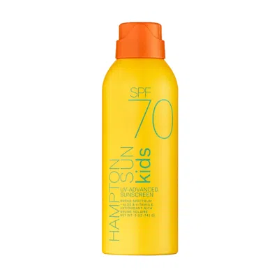 Hampton Sun Kids Uv-advanced Sunscreen Mist Spf 70 In Yellow