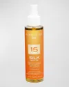 Hampton Sun Silk Body Oil In Spf 15