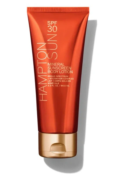 Hampton Sun Spf 30 Mineral Lotion