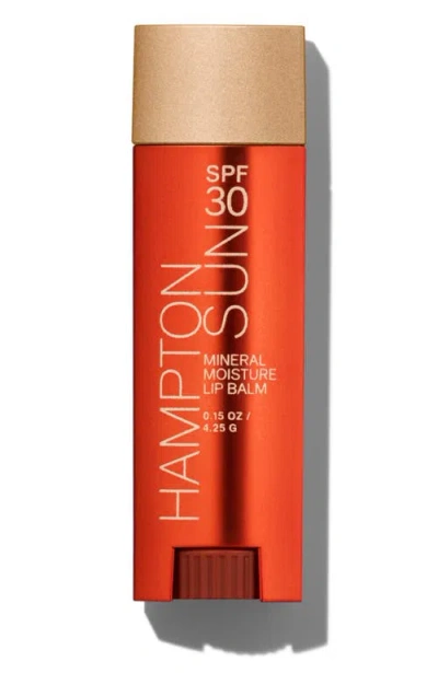 Hampton Sun Spf 30 Mineral Moisture Lip Balm In Transparent