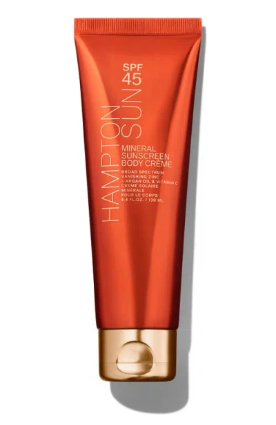 Hampton Sun Spf 45 Mineral Body Crème.