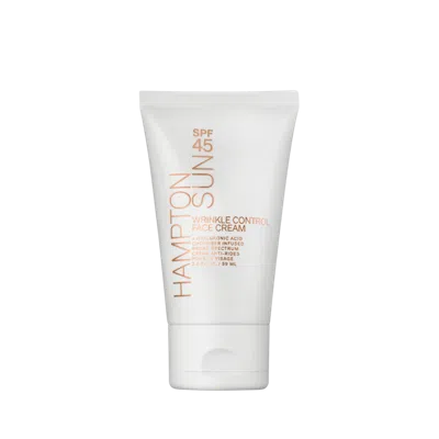 Hampton Sun Spf 45 Wrinkle Control Face Cream - 2 oz In White