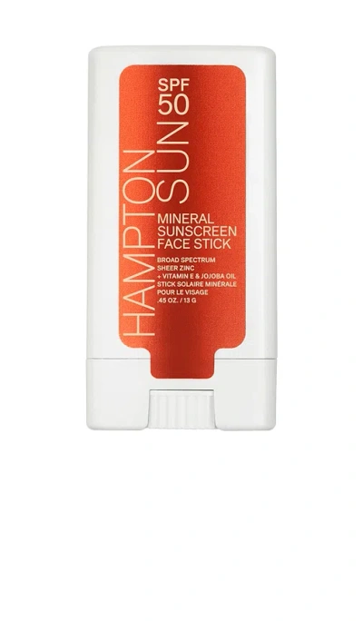 Hampton Sun Spf 50 Mineral Face Stick In Transparent