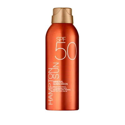 Hampton Sun Spf 50 Mineral Mist In Transparent