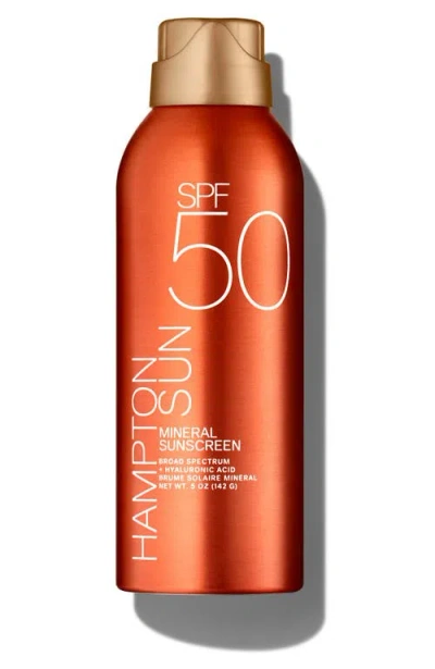 Hampton Sun Spf 50 Mineral Mist In Red