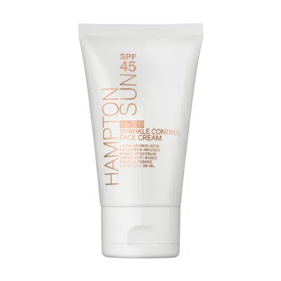 Hampton Sun Tinted Wrinkle Control Face Cream Spf 45