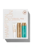 Hampton Sun Travel Trio Kit In Transparent