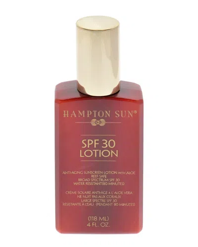 Hampton Sun Unisex 4oz Lotion Spf 30 In White