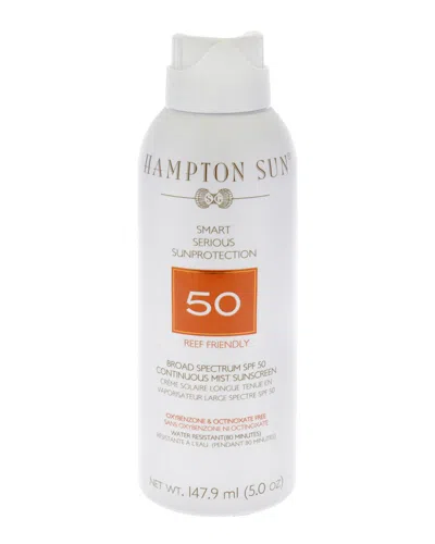 Hampton Sun Unisex 5oz Continuous Mist Sunscreen Spf 50 In White