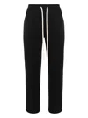 Hamza 247 Drawstring Track Pants In Black
