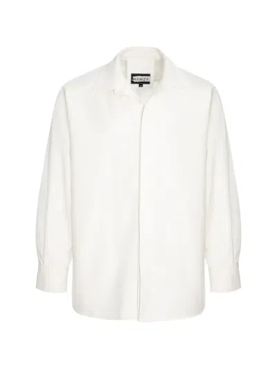 Hamza 247 V2 Oversized Shirt In White