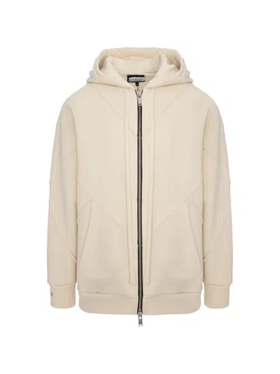 Hamza Crudo V2 Panelled Hoodie In Neutral