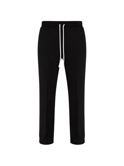 Hamza Drawstring Trousers In Black