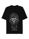 Hamza Face-print T-shirt In Black