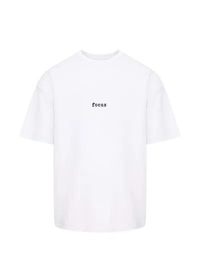Hamza Graphic-print T-shirt In White