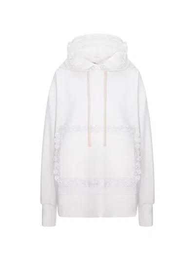 Hamza Karol Hoodie In White