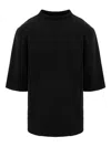 Hamza Panelled T-shirt In Black