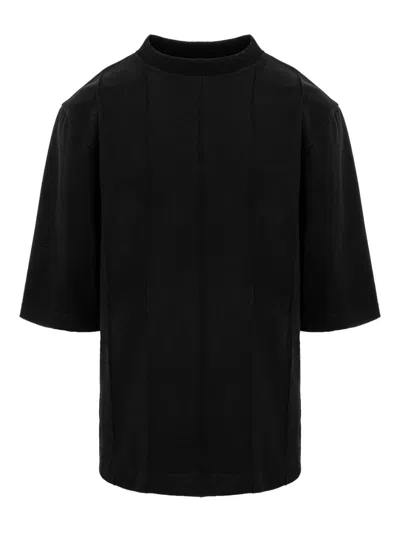 Hamza Panelled T-shirt In Black