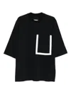 Hamza Pocket-panel T-shirt In Black
