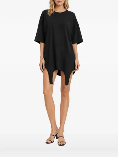 Hamza Porto Oversized T-shirt In Black