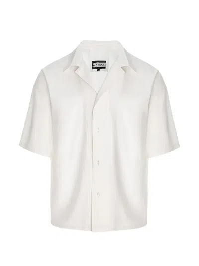 Hamza Short-sleeve Shirt In White