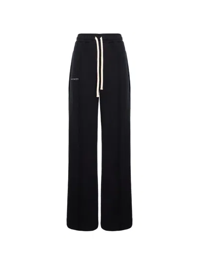 Hamza Skipper Fleece Trousers In Black
