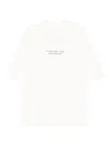 Hamza Slogan-print T-shirt In White