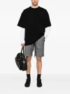 Hamza Thomas Drawstring Shorts In Gray