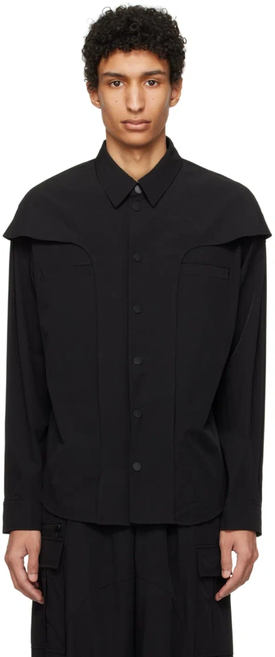 Han Kjobenhavn Black Layered Shirt