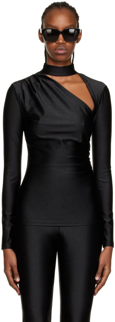 Han Kjobenhavn Black Ruched Turtleneck