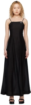 Han Kjobenhavn Square-neck Slip Dress In Black