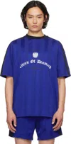 Han Kjobenhavn Blue Football Jersey T-shirt In Royal Blue