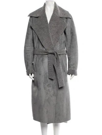 Pre-owned Han Kjobenhavn Coat In Gray