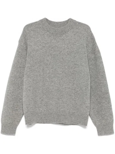 Han Kjobenhavn Diamond-detail Sweater In Grey
