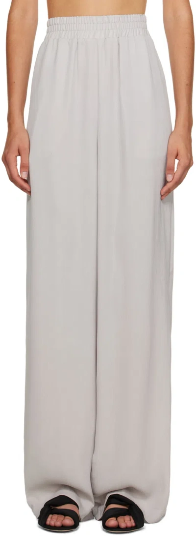 Han Kjobenhavn Gray Fluid Trousers In Grey